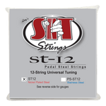 SIT Strings ST12 Pedal Steel Nickel Universal Strings, 12 String Set