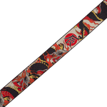 Levy's MPD2-123 2" Polyester Guitar Strap – Japanese Traditional Dragon