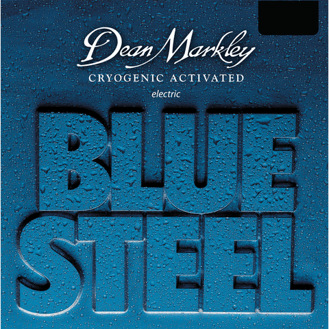 Dean Markley 2558 Blue Steel Light Top Heavy Bottom Electric Guitar Strings — 10-52