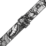 Levy's MP2TAT-001 2" Polyester Tattoo Series Guitar Strap