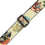 Levy's MP2TAT-005 2" Polyester Tattoo Series Guitar Strap