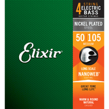 Elixir NANOWEB Nickel Bass — 14102 Medium .050 -.105