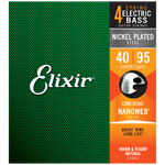 Elixir NANOWEB Nickel Bass — 14002 Super Light .040-.095