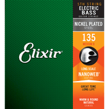 Elixir NANOWEB Nickel 5th Bass String — 15435 Long Scale, Medium .135