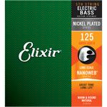 Elixir NANOWEB Nickel 5th Bass String — 15425 Long Scale, Super Light .125