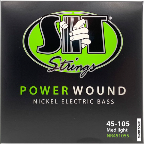 SIT Strings NR45105S Short-Scale Medium Light Power Wound Bass Strings