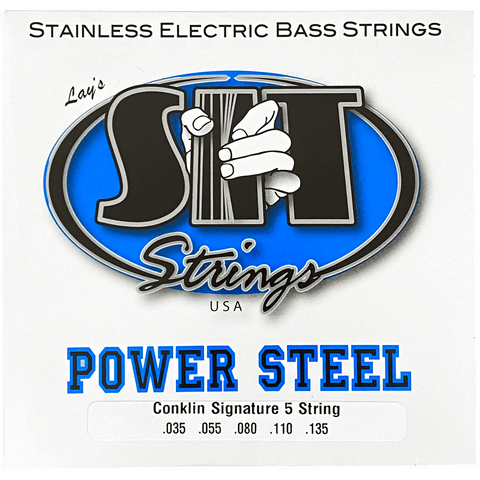 SIT Strings PSR35135 Conklin Power Steel Extended Range 5-String Bass Strings