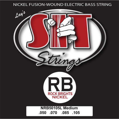 SIT Strings NRB50105L Rock Brights Medium Nickel Bass Strings