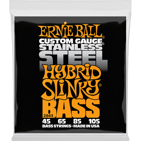 Ernie Ball Hybrid Slinky Stainless Steel Bass 2843 .045-.105