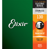 Elixir NANOWEB Stainless Steel 5th Bass String — 13436 Long Scale, Light .130