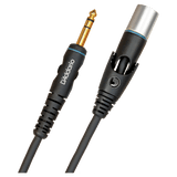 D'Addario Custom Series 1/4" to XLR Microphone Cable, 5 feet – PW-GMMS-05