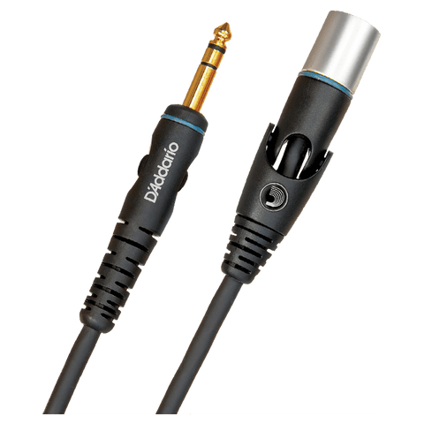 D'Addario Custom Series 1/4" to XLR Microphone Cable, 5 feet – PW-GMMS-05