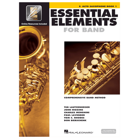 Essential Elements for Band – Alto Sax Book 1 with EEi
