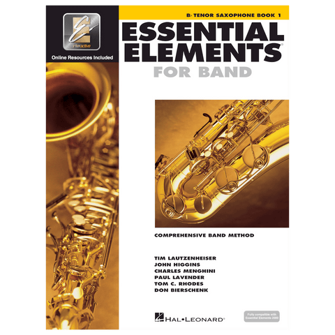Essential Elements for Band – Tenor Sax Book 1 with EEi