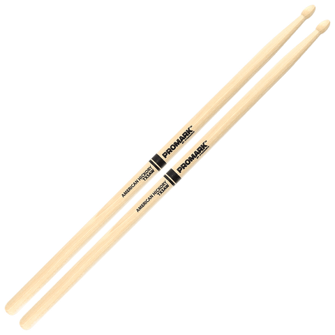 Promark Hickory 5A Wood Tip drumstick – TX5AW
