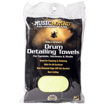 Music Nomad - Microfiber Drum Detailing Towels - 2 Pack MN210