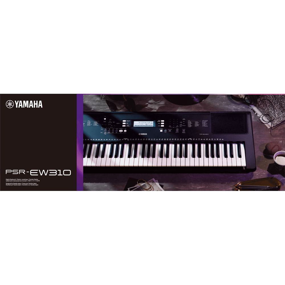 Yamaha PSR EW310 76 Key Portable Keyboard and Accessory Kit