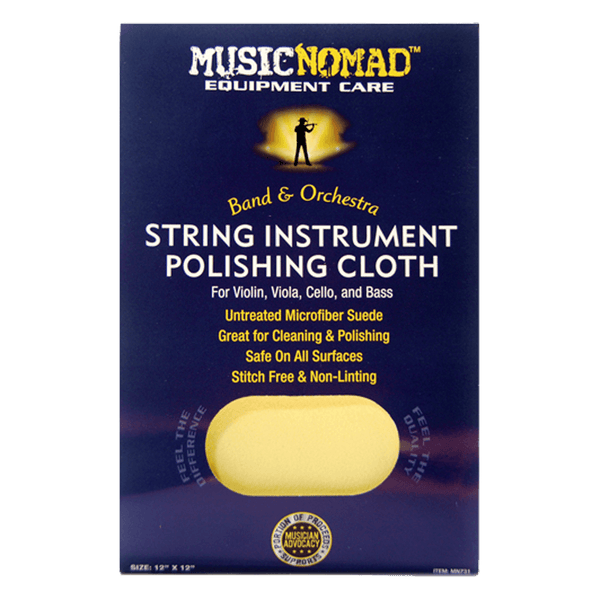 Music Nomad Music Nomad String Instrument Microfiber Polishing Cloth for  Violin, Viola, Cello & Bass